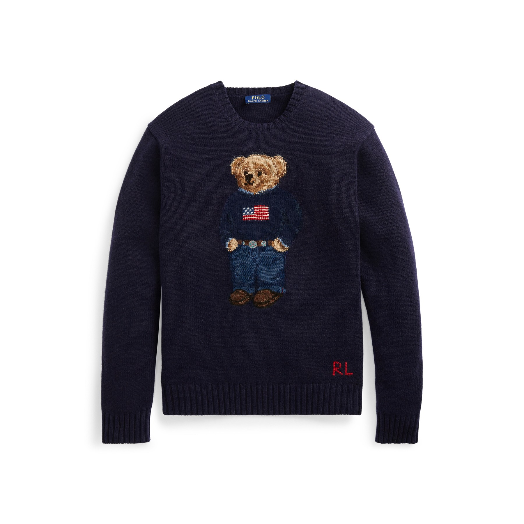 Ralph Lauren Polo Bear Quarter-Zip – Navy